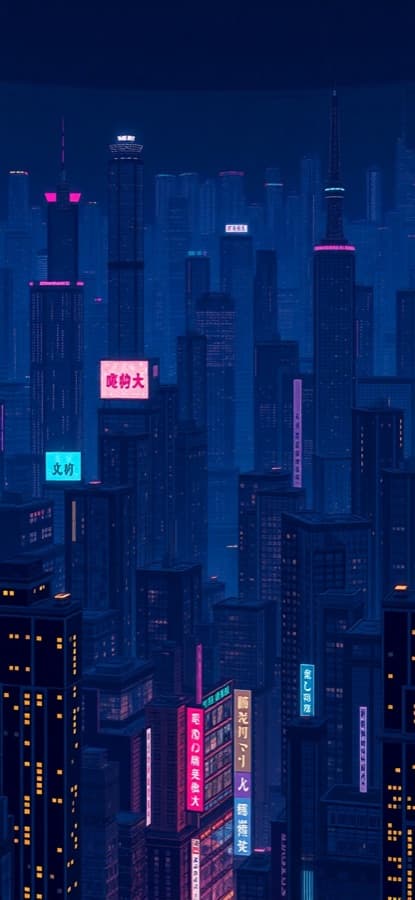 Midnight Neon theme