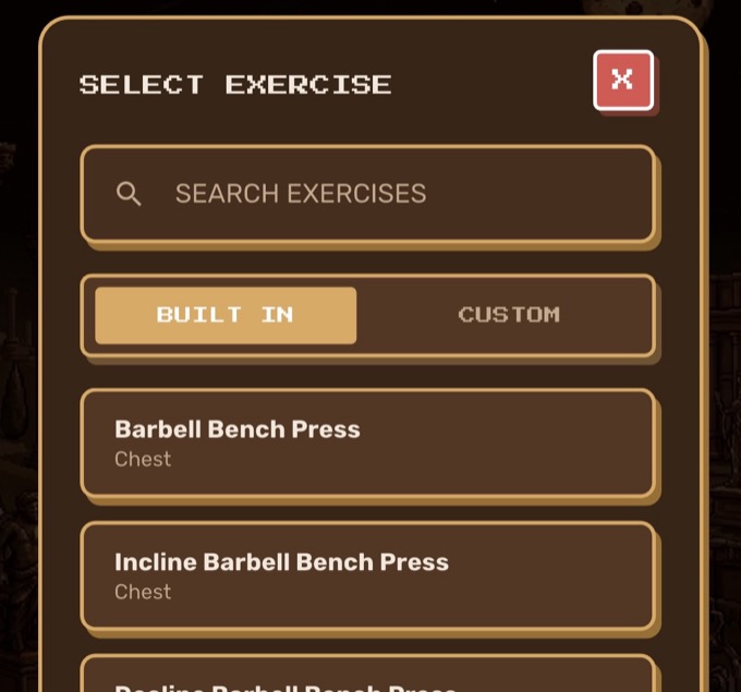 Choose a ready-made exercise or one of your own.